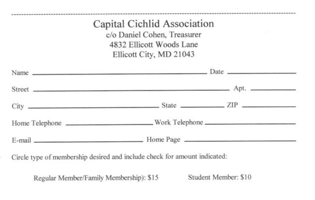 Membership Application